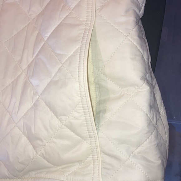 Reversible Pendleton vest with wool check pattern and slim puff on reverse - Picture 5 of 6